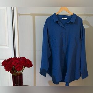Sonoma Slate Blue Casual Shirt